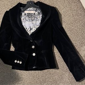 RED VALENTINO Black womens blazer